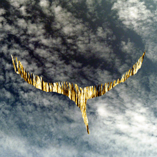  " DES CIEUX à L'ECUME " Sculpture en Laiton Patiné Joel Strill Sculpteur ©