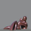 " INSOUCIANCE " Sculpture Bronze Patiné Joël Strill Sculpteur ©